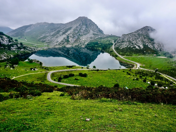 lagos de Covadonga in Asturias