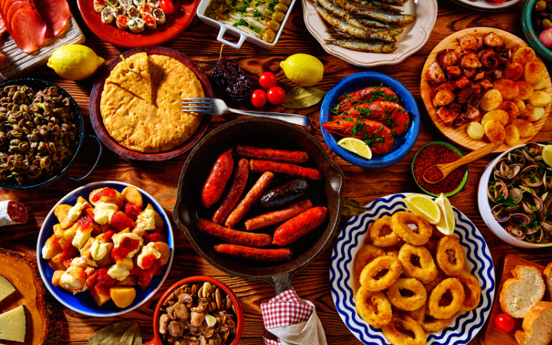 tapas food spain